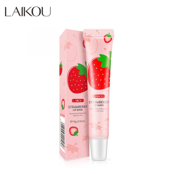 Nourishing lip mask with strawberry extract LAIKOU.(91958)